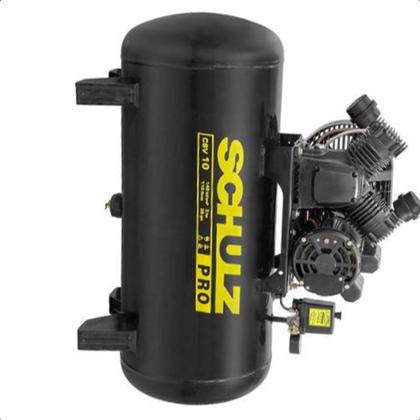 Imagem de Compressor De Ar Pro Cvs 10/110 Monofásico 220v 110l Schulz