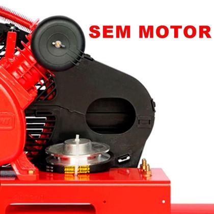 Imagem de Compressor de Ar Red Média Pressão 10 Pés 110L sem Motor Chiaperini