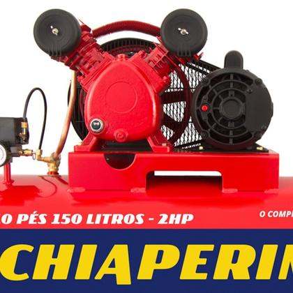 Imagem de Compressor de Ar Red Média Pressão 10 Pés 140PSI 2HP 150 Lit