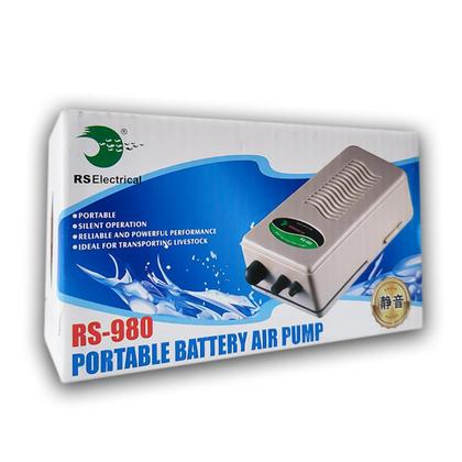 Imagem de Compressor de Ar RS980 RS Electrical 1x 2 L/min à Pilha para Aquário