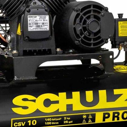 Imagem de Compressor De Ar Schulz Csv 10 Pés 100 Litros Pro - 220 Volts