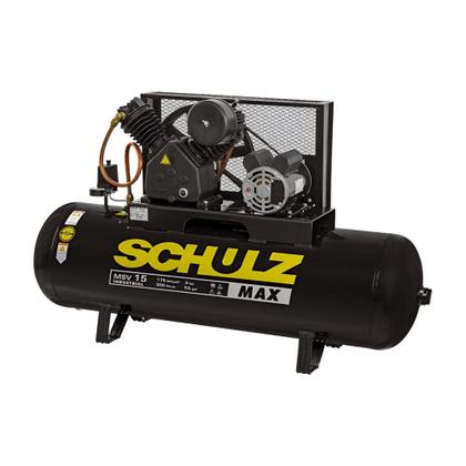 Imagem de Compressor de Ar Schulz MSV 15 Max 200 Litros 3 cv Monofásico 175 Libras IP21