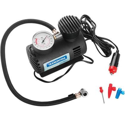 Imagem de Compressor de Ar Tramontina Portátil para Carro 12V 50W