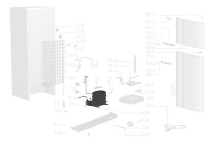 Imagem de Compressor Electrolux 1/4 R-134a 110v Ecla002cp A20732401