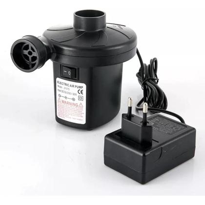 Imagem de Compressor eletrico bomba de ar trivolt inflador infla e desinfla bote bexiga colchão