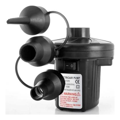 Imagem de Compressor eletrico bomba de ar trivolt inflador infla e desinfla bote bexiga colchão 