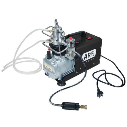 Imagem de Compressor Elétrico Portátil Ar15 Sport Cilindro Scuba Pcp 300bar 220V