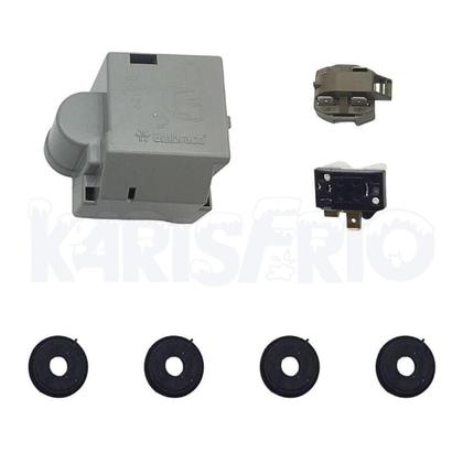 Imagem de Compressor Motor Embraco 1/6 HP EMI60HER Gás R134 220V