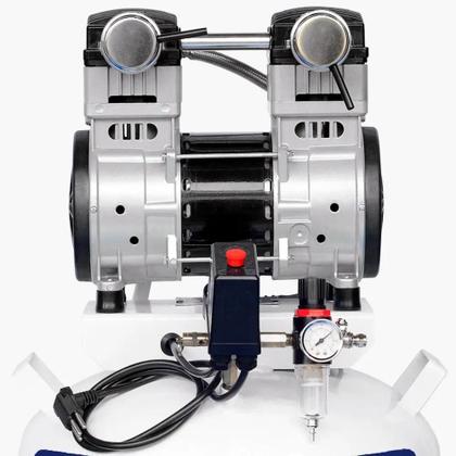 Imagem de Compressor Odontológico 10 Pés 40 Litros sem Óleo BPO RV CHIAPERINI