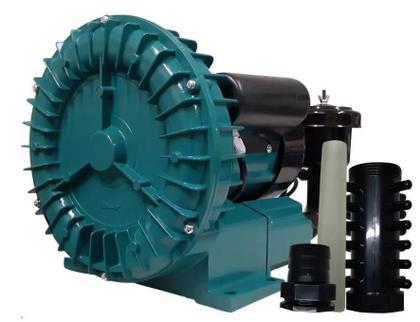 Imagem de Compressor Radial, Turbina De Ar Gf 370 220V. Soprador Aqua