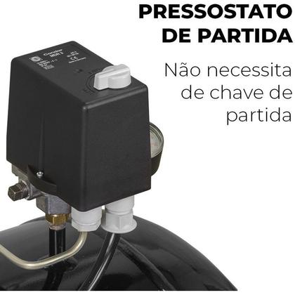 Imagem de Compressor Schulz Audaz Mcsv 20 150 Litros Ic-tech 175lbs Trifásico