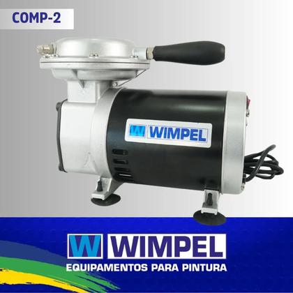 Imagem de Compressor Tufão Ar Direto Portátil Bivolt COMP-2 Wimpel 100% Em Cobre 250W Vazão de 135L/min
