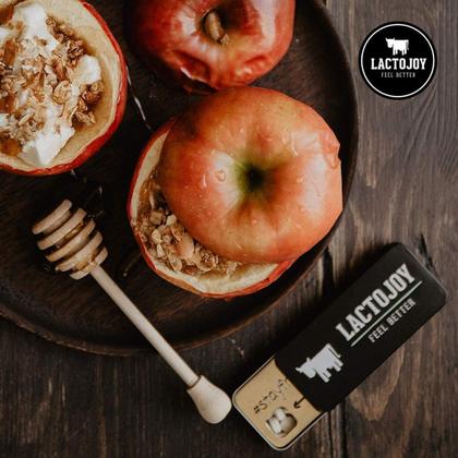 Imagem de Comprimidos de lactase Pacote de recarga de 240 comprimidos LactoJoy 100% vegano