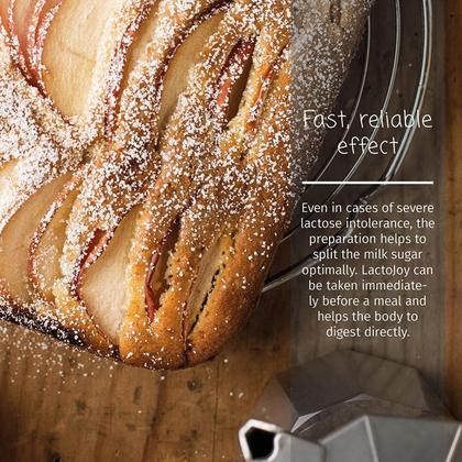 Imagem de Comprimidos de lactase Pacote de recarga de 240 comprimidos LactoJoy 100% vegano
