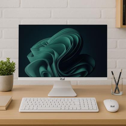 Imagem de Computador All In One 16gb Ram Intel Core I7 Ssd 512GB 21.5 TELA Full Hd painel ips Windows 11 Completo Teclado mouse sem fio bivolt