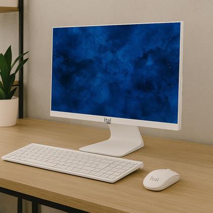 Imagem de Computador All In One 16gb Ram Intel Core I7 Ssd 512GB 21.5 TELA Full Hd painel ips Windows 11 Completo Teclado mouse sem fio bivolt