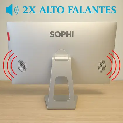 Imagem de Computador All In One 16gb Ram Intel Core I7 Ssd 512GB Tela 23.8 Full Hd painel ips Windows 11 Completo Teclado mouse sem fio 127 220v pacote office