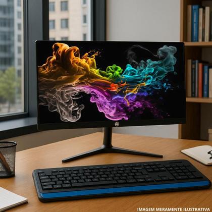 Imagem de Computador All In One 19" Intel Core I5 8gb Ssd 240 Gb Windows 10 Trial Mouse e Teclado S/ Fio - BestBoy