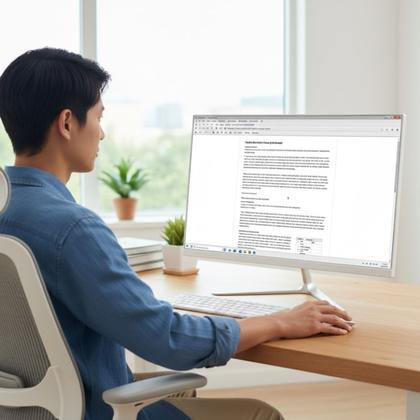 Imagem de Computador All In One 21,5 Polegadas Intel I5 8GB RAM e SSD de 512GB HDMI VGA, com Teclado e Mouse sem Fio