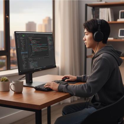 Imagem de Computador All in One AOC DA27I512 27 LED Full HD Intel Core i5 12450H, 16GB DDR4 RAM, SSD 512GB, Windows 11 Pro, Preto