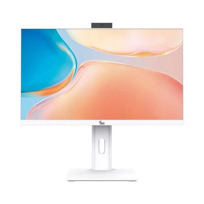 Imagem de Computador All In One Branco I5 6ª Geração 8gb Ram Ssd 480gb Windows 10 Tela 24" Com Webcam e Ajuste de Altura