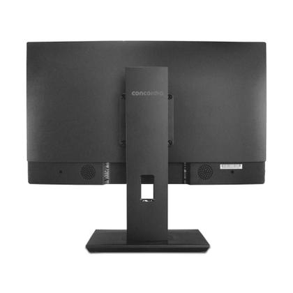 Imagem de Computador All In One Concórdia Core i5 12400 8GB DDR4 SSD 240GB 23.8'' Full HD Webcam WiFi FreeDos Preto