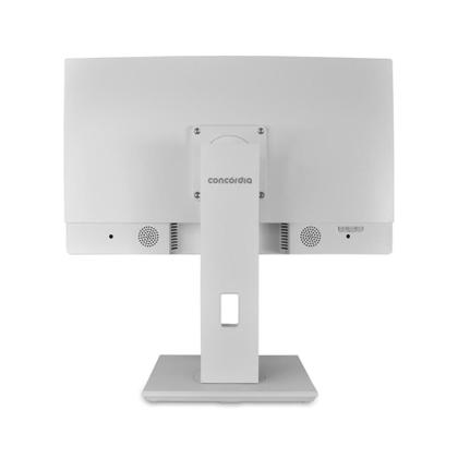 Imagem de Computador All In One Concórdia Core i7 12700 8GB DDR4 SSD 480GB 23.8'' Full HD Webcam WiFi FreeDos Branco