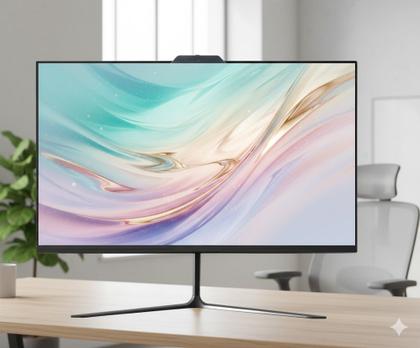 Imagem de Computador All In One - Intel Core i5 - Intel 7ª Geração - Tela 23.8 Polegadas SSD 512 Gb - Memória 08 GB - Branco