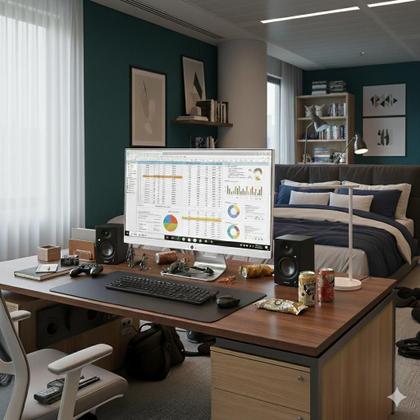 Imagem de Computador All In One - Intel Core i7 - Tela 23.8 Polegadas SSD 512 Gb - Memória 16 GB - Branco