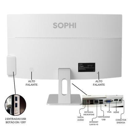 Imagem de Computador All In One Intel I5 16GB ram Ssd 512GB PC Completo Tela 23,8 Wifi Windows 11 Bluetooth teclado mouse sem fio pacote office Webcam 5.0mp