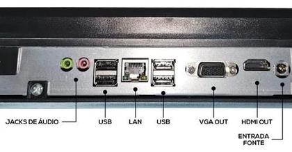 Imagem de Computador All In One Preto 23,8" NextPC Intel Core i7, 16GB RAM, SSD 512GB, Webcam, Wi-Fi, Bluetooth