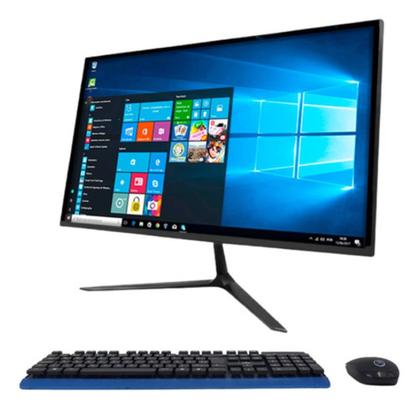 Imagem de Computador All In One Quadcore 8gb Ddr4, Ssd 240gb, Monitor 21.5" - Preto