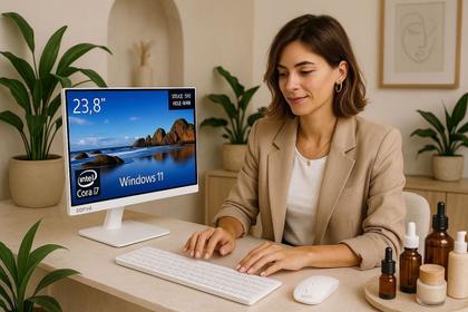 Imagem de Computador All In One Sophi I5 16gb Ssd 512gb 23.8 Fhd Wifi