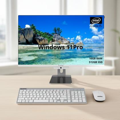Imagem de Computador All In One Sophi I5 16gb Ssd 512gb 23.8 Fhd Wifi