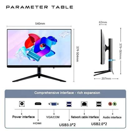 Imagem de Computador Aoc Pc All In One N95 23.8 8gb Ddr 4 512g Ssd Som