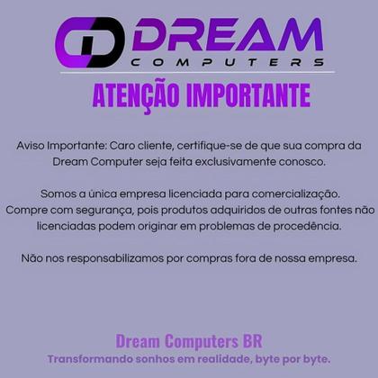 Imagem de Computador Branco Completo Compacto Intel Core i3, 8GB de memória, SSD 240GB Windows 10 Monitor 19.5