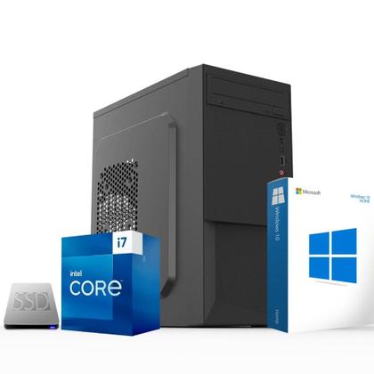 Imagem de Computador Completo 19" Intel Core i7 16GB SSD 1TB 3green Plus