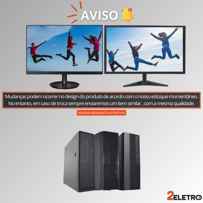 Imagem de Computador Completo 2Eletro Slim Intel Core i5, 16GB RAM, SSD 256GB, Bivolt, Monitor 20" LED - CD2E-0113SL