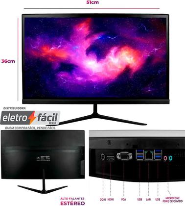 Imagem de Computador Completo ALL-IN-ONE Intel Core i5 21,5 Polegadas SSD 512GB e 8GB RAM