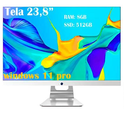 Imagem de Computador Completo ALL-IN-ONE Intel Core i5 23,8 Polegadas SSD 512GB e 8GB RAM