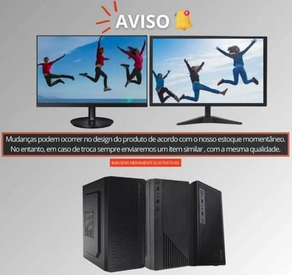 Imagem de Computador Completo Clique PC Intel Core i7, 16GB RAM, SSD 1TB, Monitor 21,5, Windows Pacote Office  Pronto para Tudo
