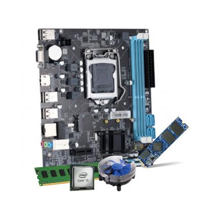 Imagem de Computador completo Core i5 4ª Ger 4430 4GB 128GB ssd nvme kit teclado e mouse Monitor 19" - PC Master