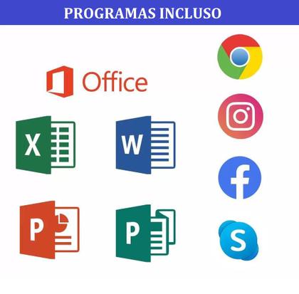 Imagem de Computador Completo Intel Dual core 3.00 Ghz 4GB DDR3 - SSD 120Gb - Kit multimídia - Pronto para usar em 20 Segundos