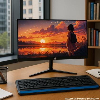 Imagem de Computador Completo PC All In One Bpc 21 Intel Core I5 3470s 8gb SSD 480 GB Mouse e Teclado Sem Fio