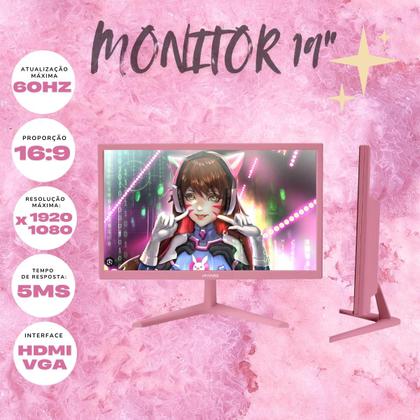 Imagem de Computador Completo ROSA Core I5, RAM 16GB, SSD 240GB, Placa de Video, Monitor 19 + Periféricos