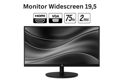 Imagem de Computador Completo Skill Pro Intel 12ª Geração Core i5 12400F 16GB DDR4 Placa de vídeo Geforce 2GB SSD 512GB Monitor 19.5" LED SP-060