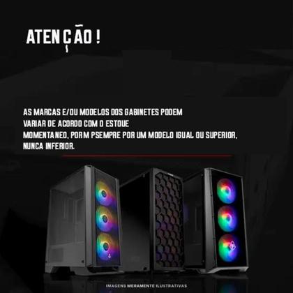 Imagem de Computador Completo Slim Intel Core i7 16GB SSD 1TB Windows Pro com office Monitor 23 e Kit SEM Fio