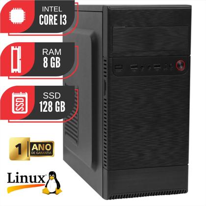 Imagem de Computador CPU Intel i3-550, 8GB, SSD 128GB - Linux