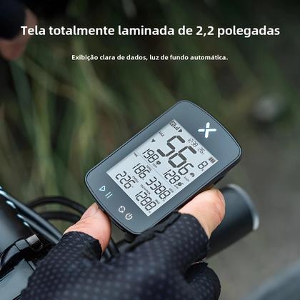 Imagem de Computador de Ciclismo GPS Xoss G2 à Prova D'Água - Velocímetro Sem Fio com Bluetooth