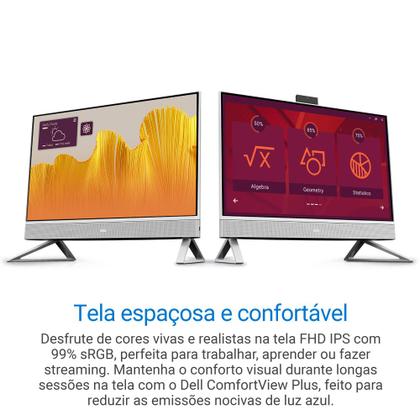 Imagem de Computador Dell 24 All-in-one EC24250 23.8" IPS Full HD 13ª Gen Intel Core i5 16GB 512GB SSD Win 11 AIO-i1303-M21